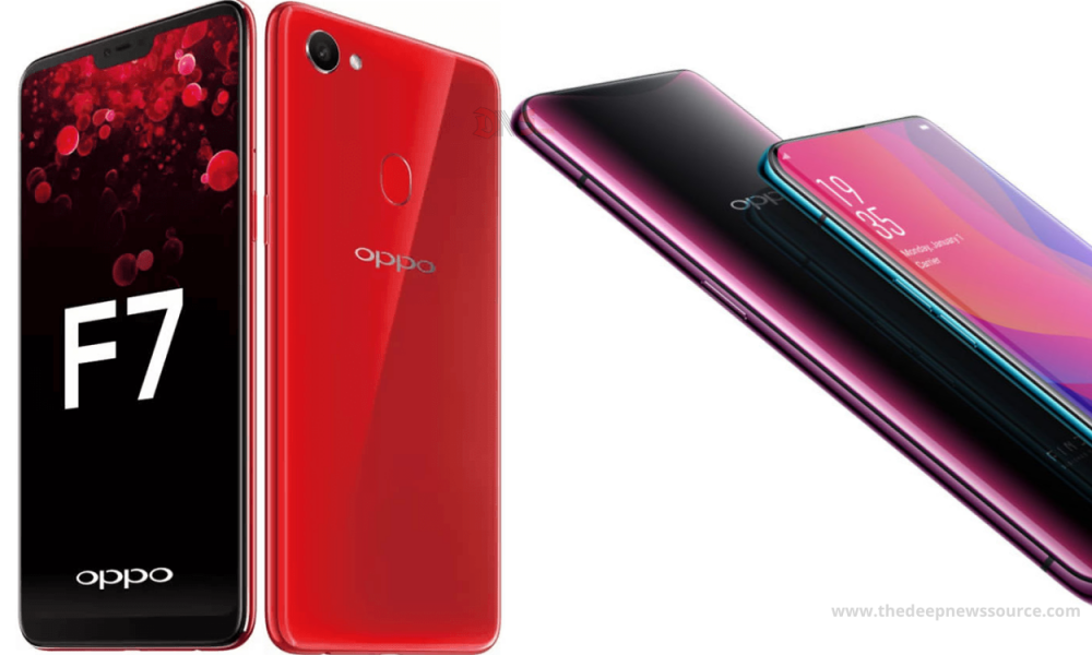 OPPO F7 and OPPO Find X