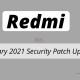 Redmi January 2021 patch update