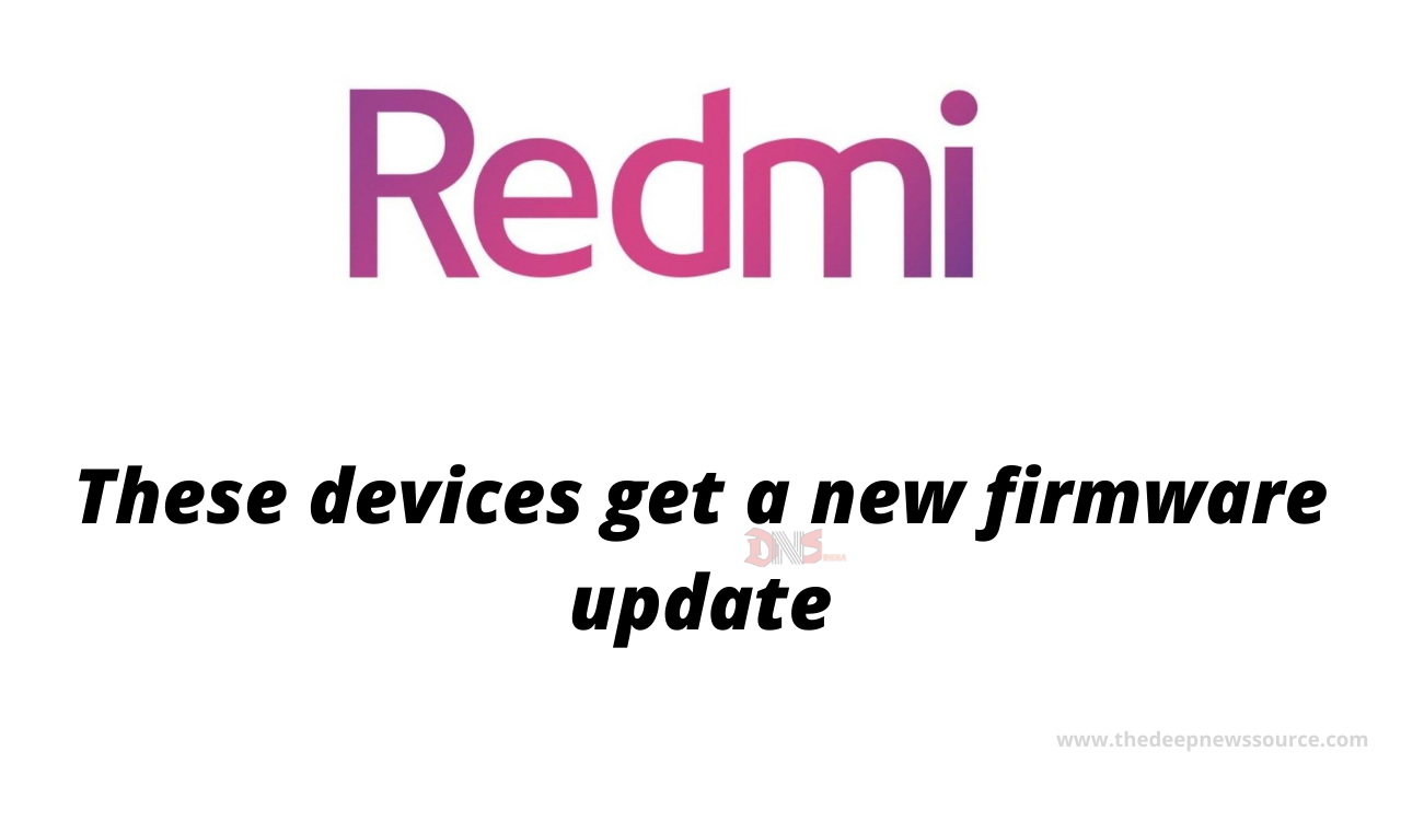Redmi firmware update