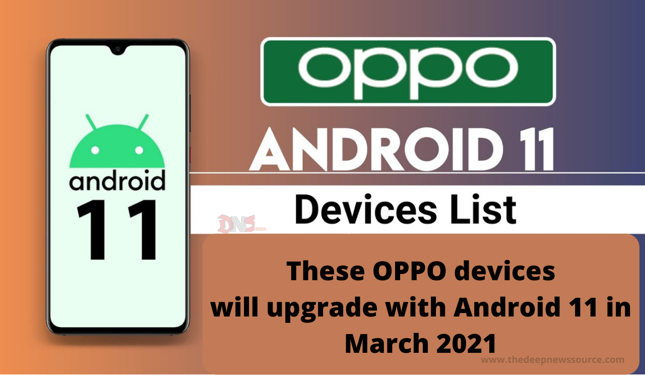 Android 11 for OPPO devices