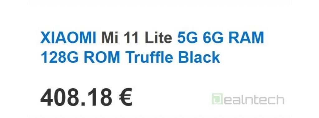 Mi 11 Lite 5G price details-DNS