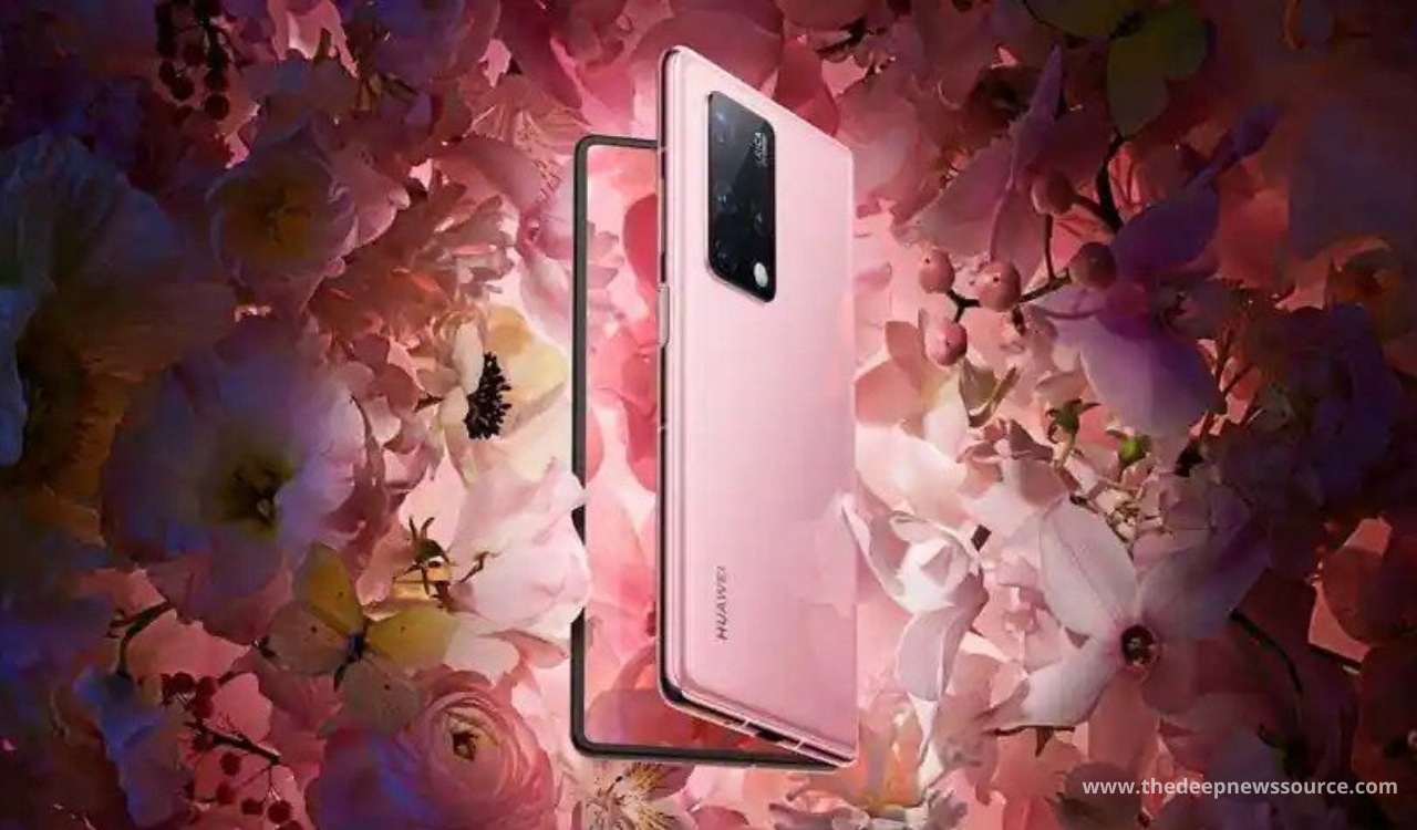 Huawei Mate X2 pink color