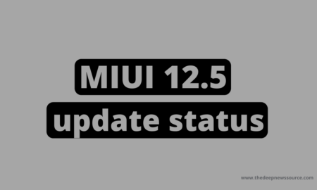 MIUI 12.5 update status