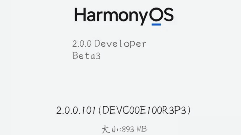HarmonyOS-beta-3-version-2.0.0.101-