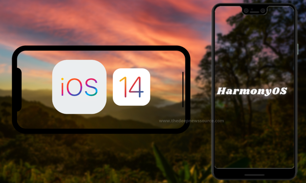 HarmonyOS vs iOS 14