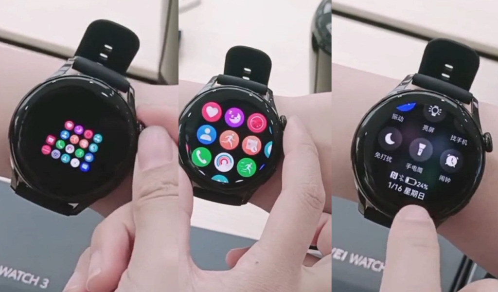 Huawei Watch 3 hands-on video