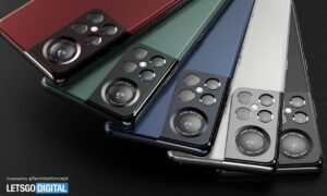 Samsung Galaxy S22 Ultra render