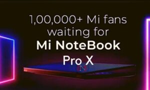 mi notebook pro x