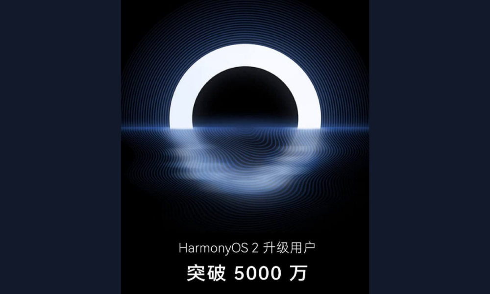 HarmonyOS exceeds 50 million