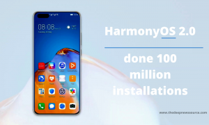 HarmonyOS done 100 million installations