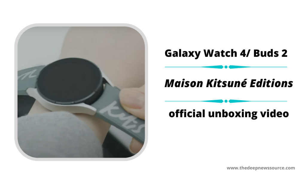 Galaxy Watch 4 Maison Kitsuné Editions