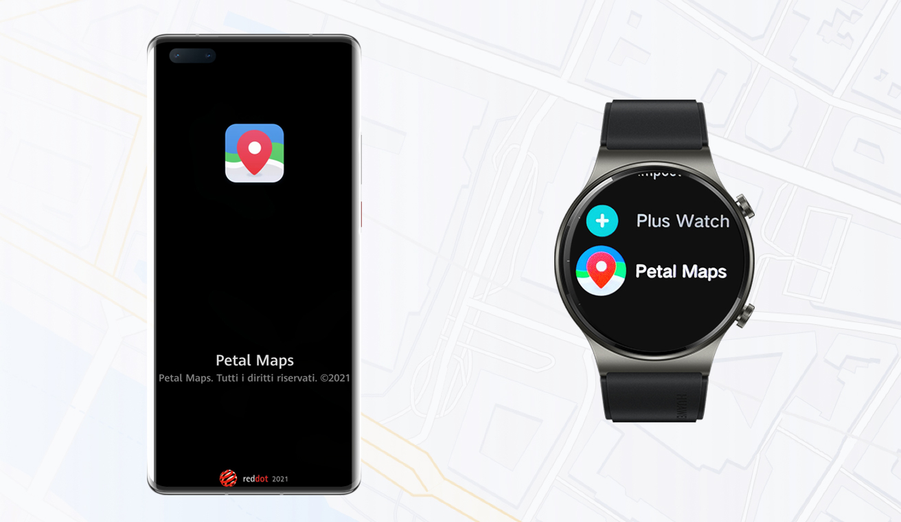 Huawei Petal Maps is available on Watch GT 2 Pro