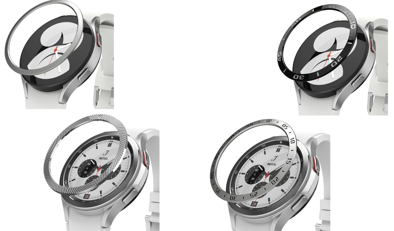 Galaxy Watch 4 series rims and cases by Ringke