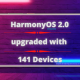 HarmonyOS 2.0 for 141 Huawei devices