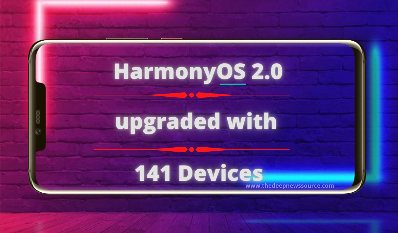 HarmonyOS 2.0 for 141 Huawei devices