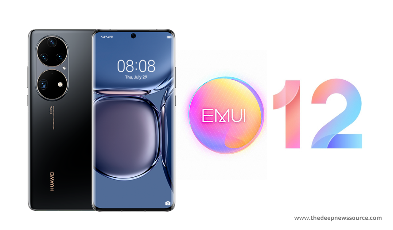Huawei P50 Pro with EMUI 12