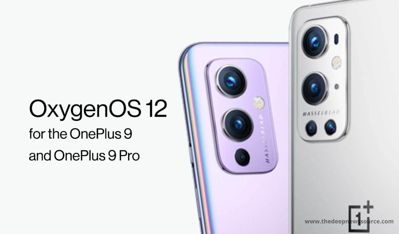 OxygenOS 12 for OnePlus 9 series