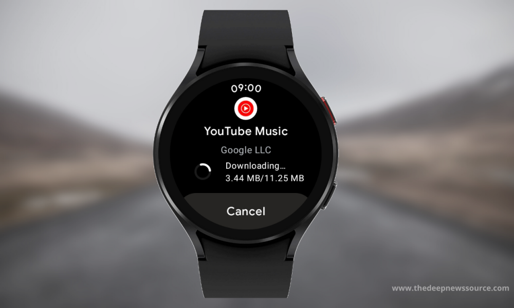 Galaxy Watch 4 YouTube Music app