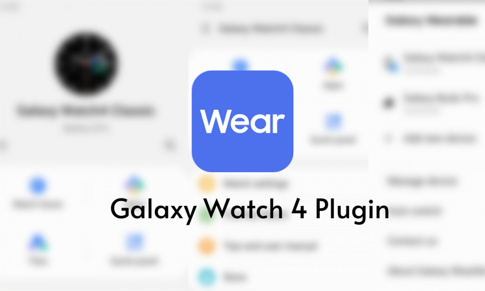Galaxy Watch 4 Plugin