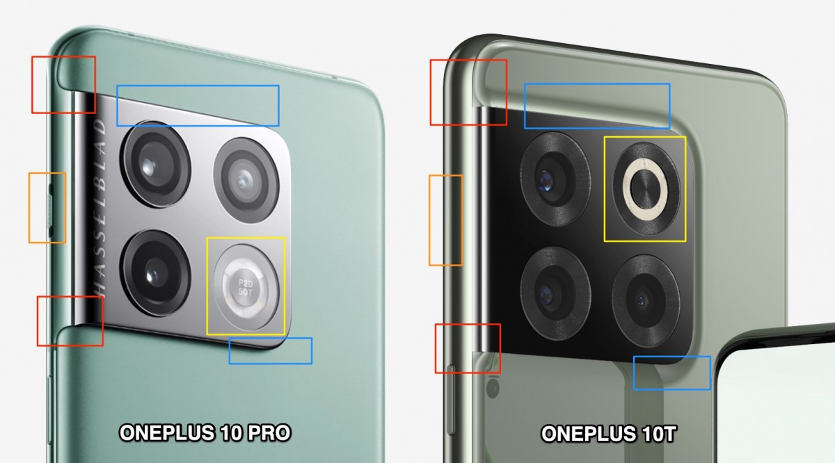 OnePlus 10 Pro vs OnePlus 10T