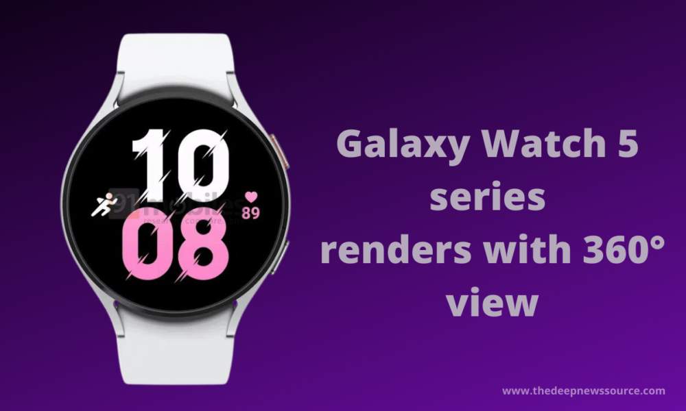 Galaxy Watch 5 renders