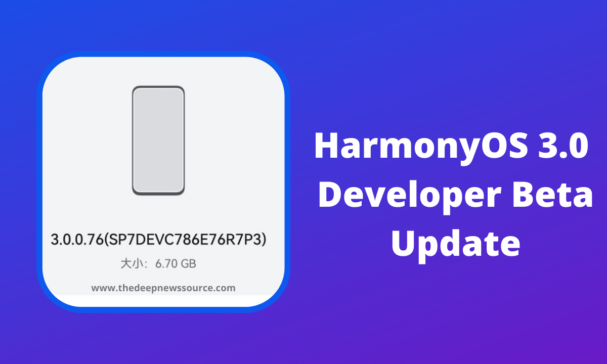 HarmonyOS 3.0 Developer Beta (1)