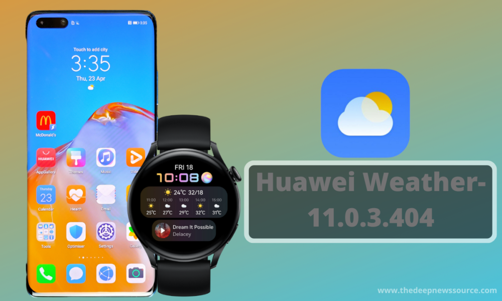 Huawei Weather app