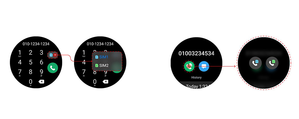 Dual-SIM compatibility on Galaxy Watch 4 series
