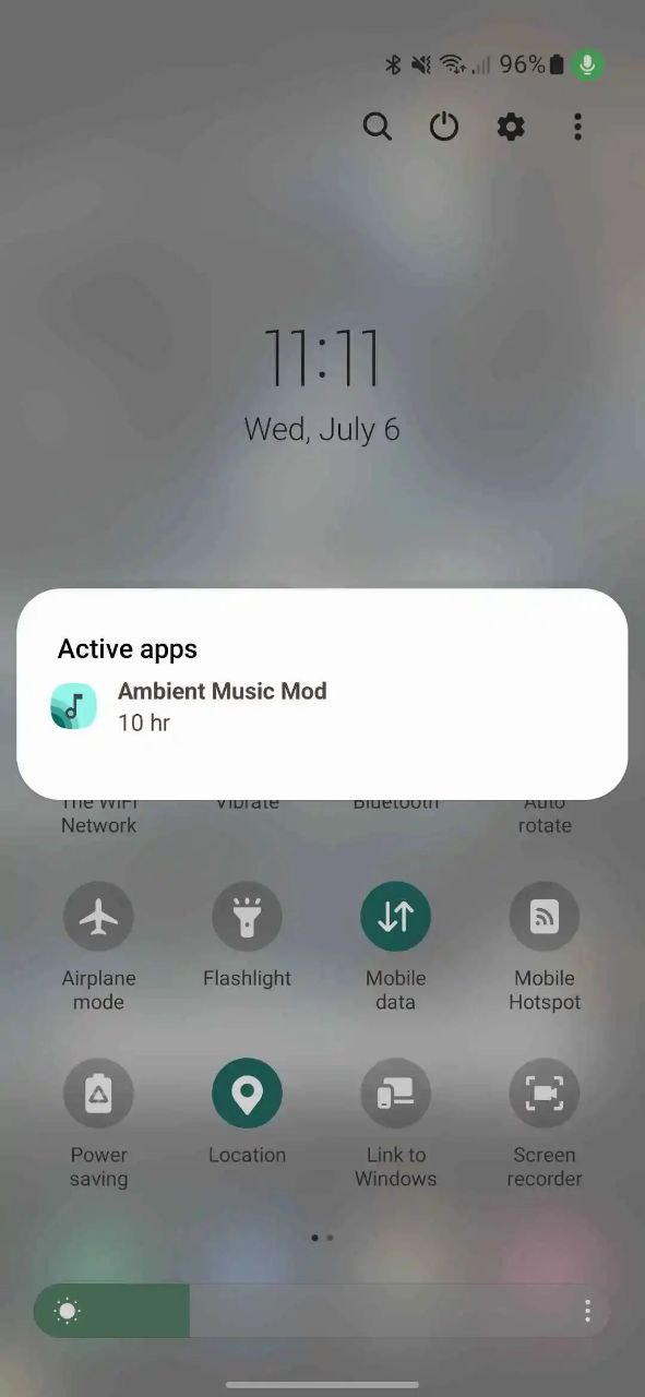 active apps One UI 5.0