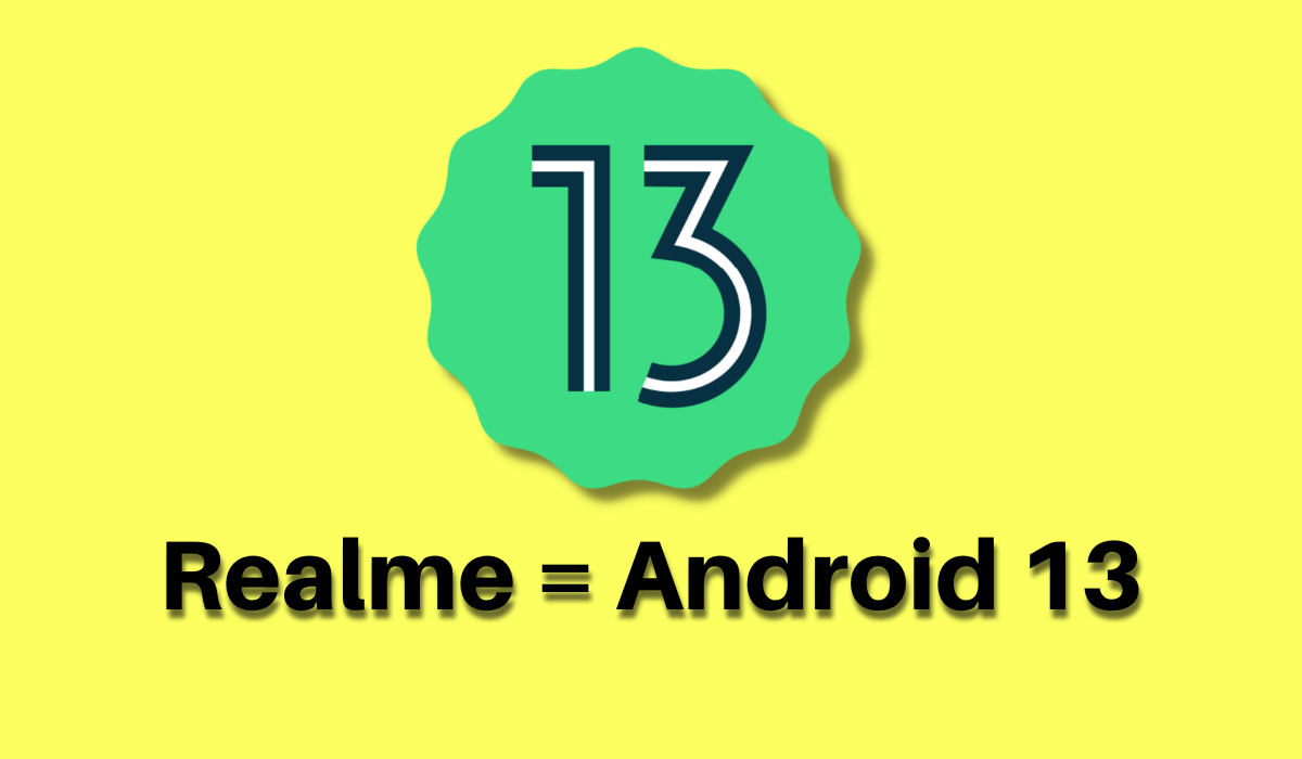 realme android 13