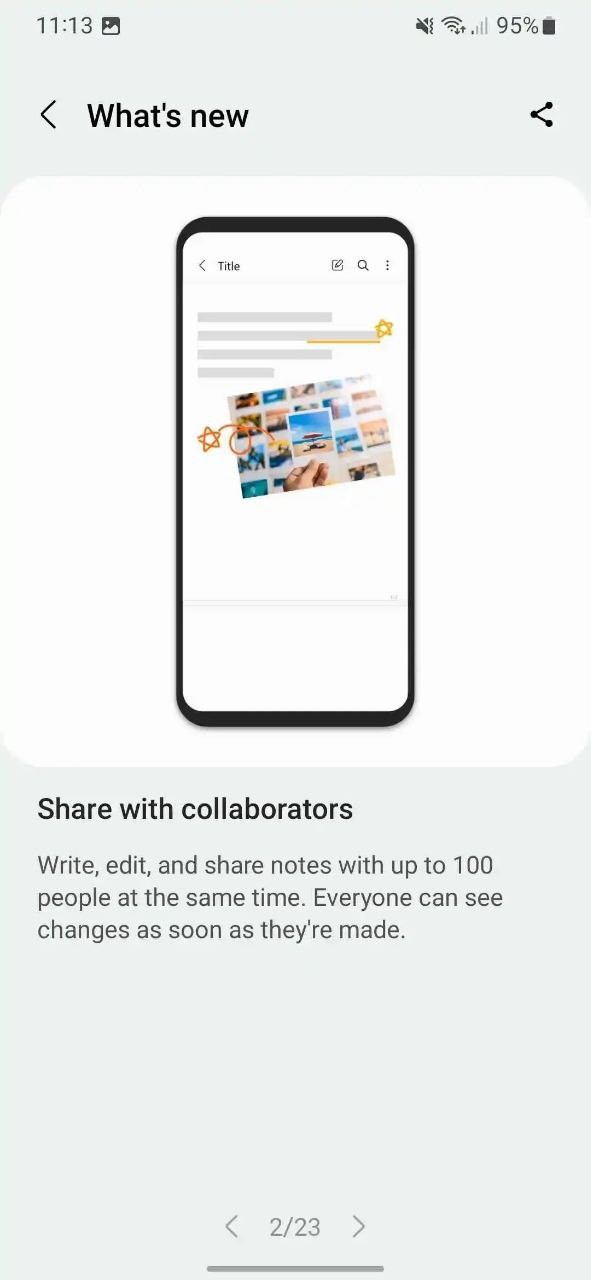 share notes with collaborators