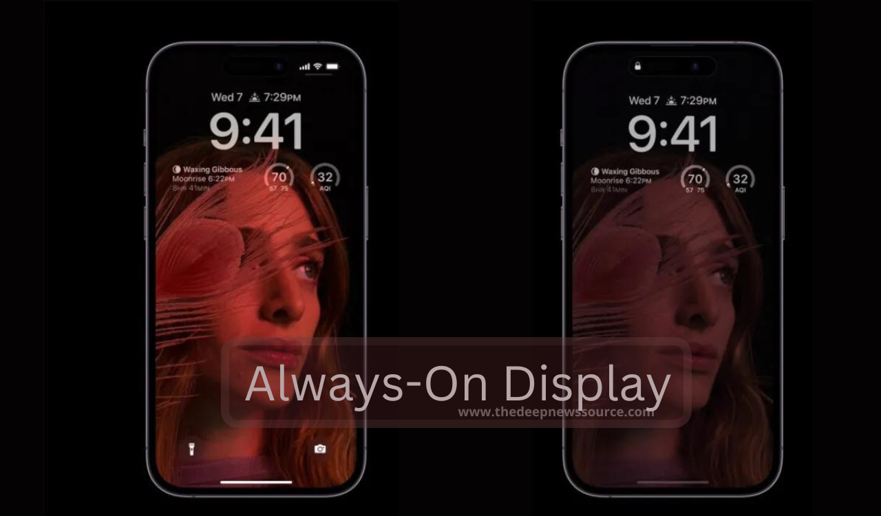 iPhone 14 Pro Always-On Display