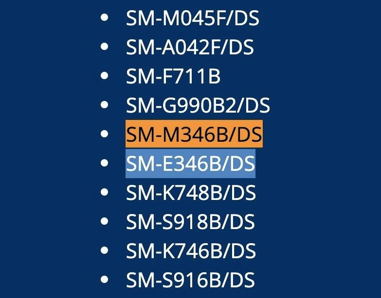 Samsung Galaxy M34/F34 5G