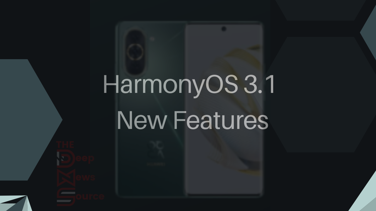 huawei harmonyOS 3.1