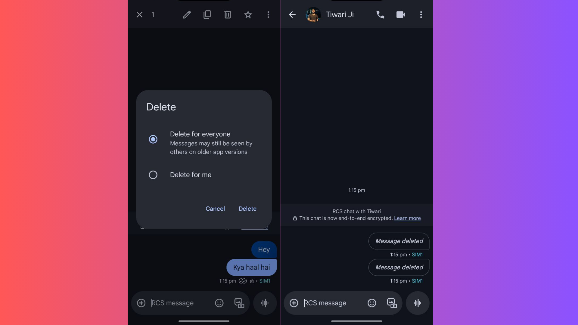 RCS Messaging