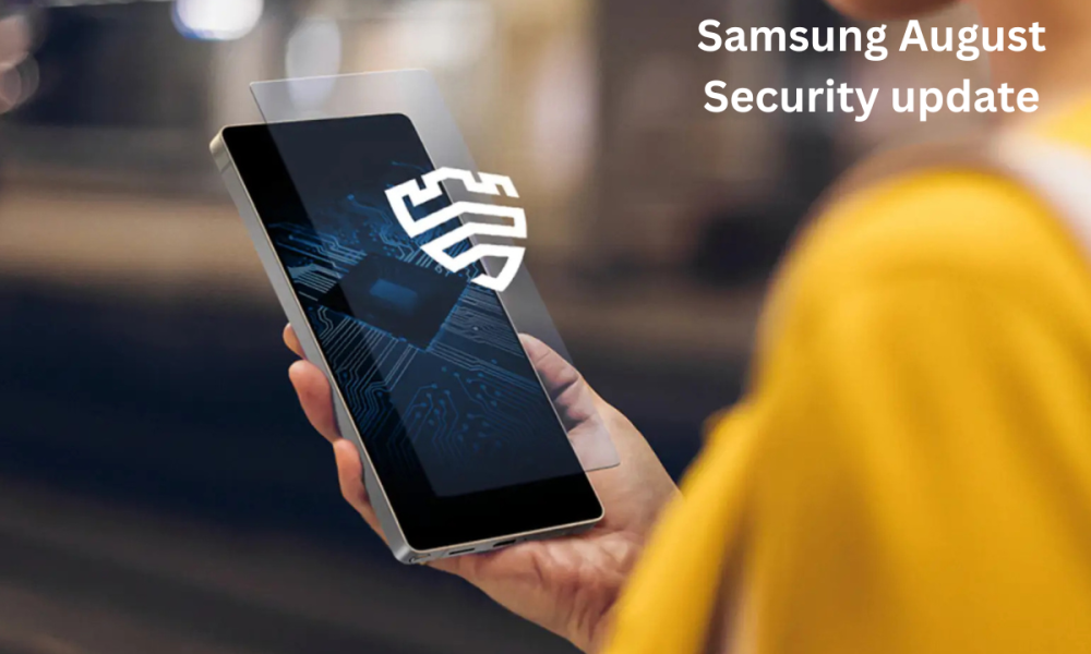 Samsung August Security update