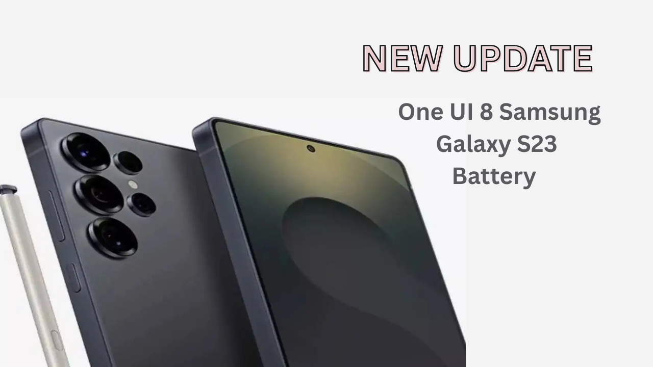 One UI 8 Update